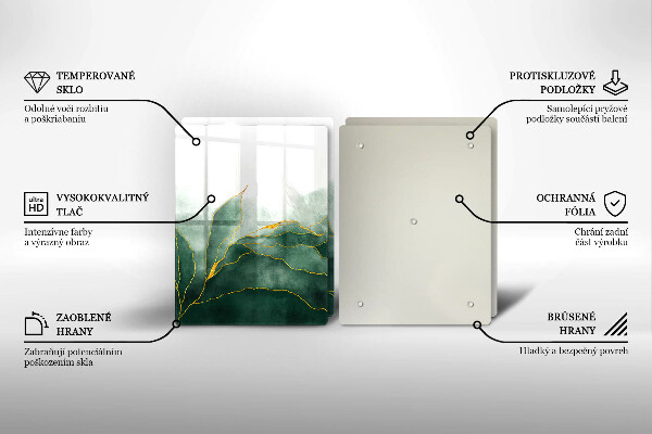 Placă sticla protectie aragaz Natura abstractă