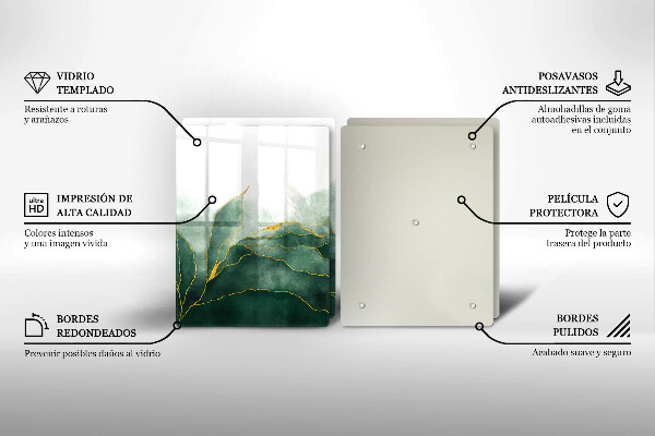 Placă sticla protectie aragaz Natura abstractă