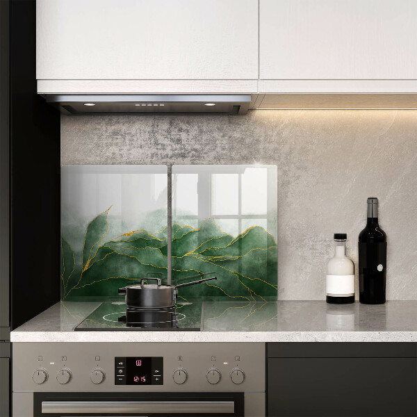 Placă sticla protectie aragaz Natura abstractă