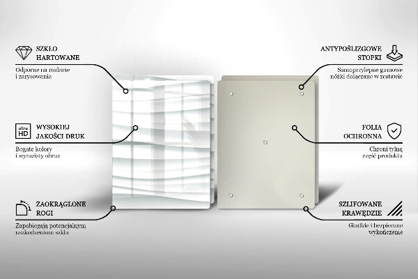 Placă sticla protectie aragaz Structură modernă