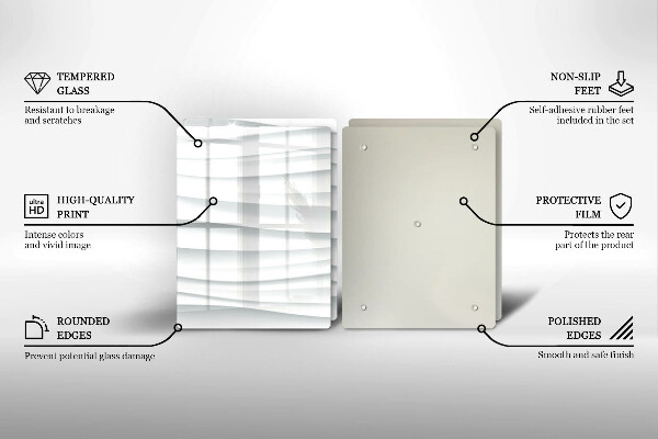 Placă sticla protectie aragaz Structură modernă
