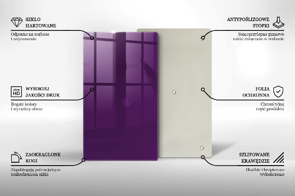 Placă protecție plita Culoare violet