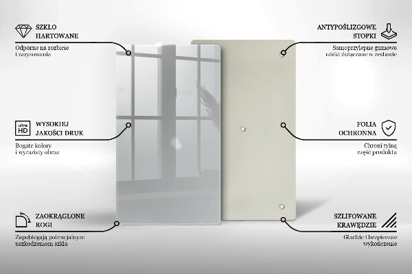 Placă protecție plita Culoare gri