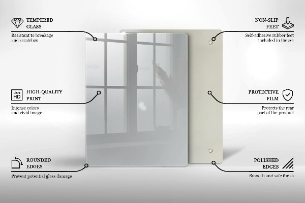 Placă protecție plita Culoare gri