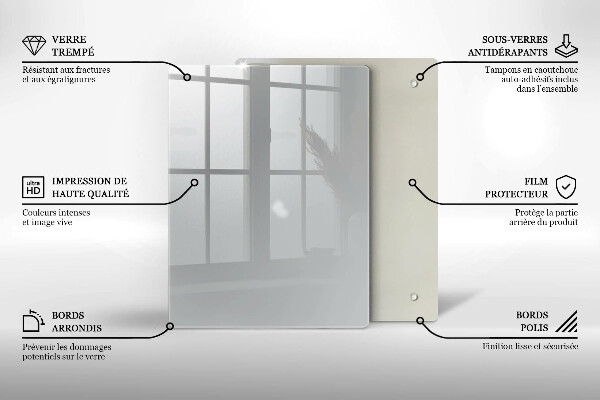 Placă protecție plita Culoare gri