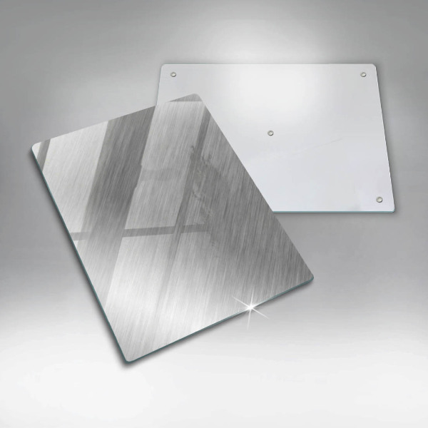 Placă din sticla protectie perete Fundal cu textură metalică