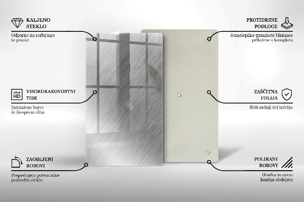 Placă din sticla protectie perete Fundal cu textură metalică