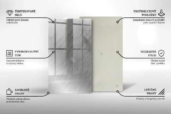 Placă din sticla protectie perete Fundal cu textură metalică