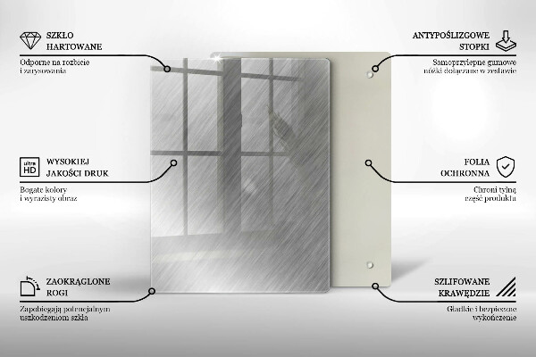 Placă din sticla protectie perete Fundal cu textură metalică