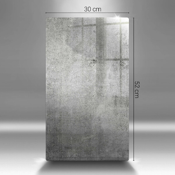Placă din sticla protectie perete Textura de beton