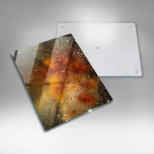 Placă protecție plita Condimente colorate