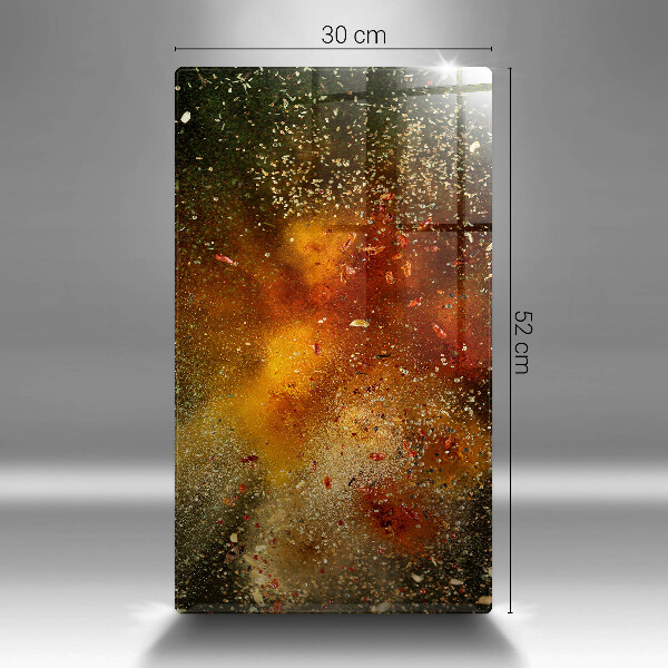 Placă protecție plita Condimente colorate