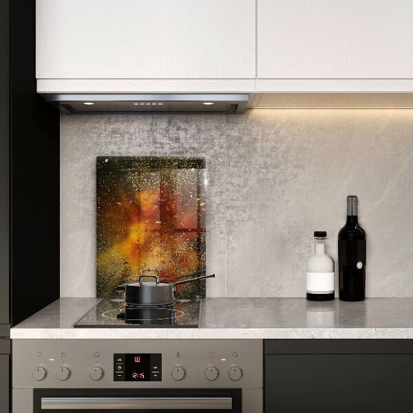 Placă protecție plita Condimente colorate