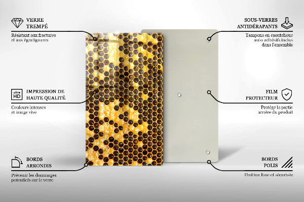 Placă protecție plita Fagure de miere