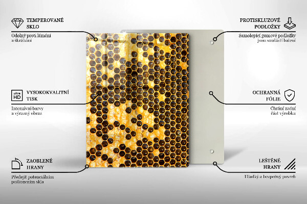 Placă protecție plita Fagure de miere