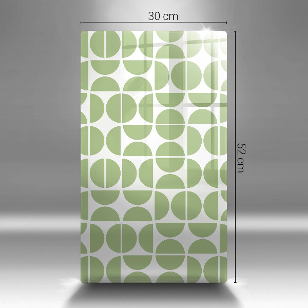 Placă din sticla protectie perete Model de forme boho