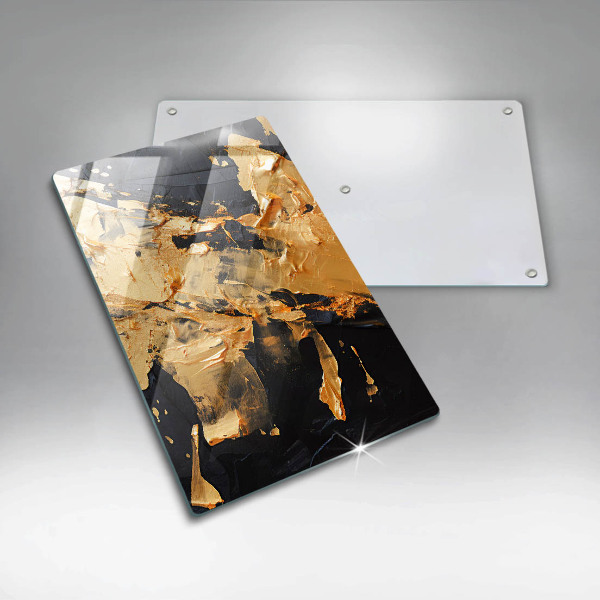 Placă protecție plita Textura eleganta de vopsea