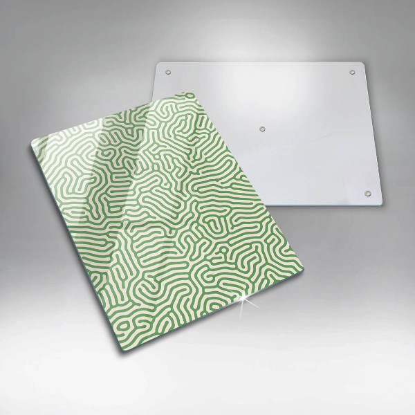 Placă din sticla protectie perete Linii abstracte