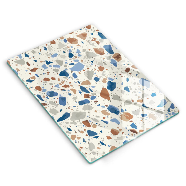 Placă din sticla protectie perete Gresie decorativa