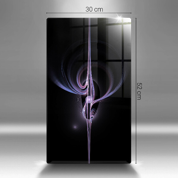 Placă din sticla protectie perete Abstracția modernă