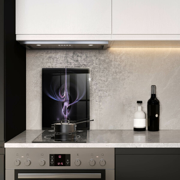 Placă din sticla protectie perete Abstracția modernă