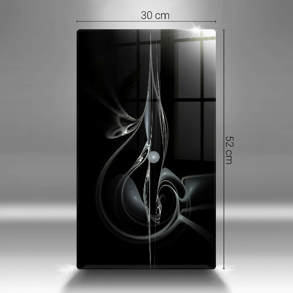 Placă din sticla protectie perete Abstracția modernă