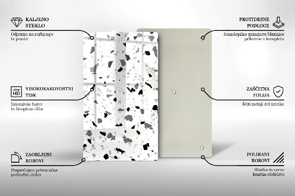 Placă protecție plita Gresie decorativa