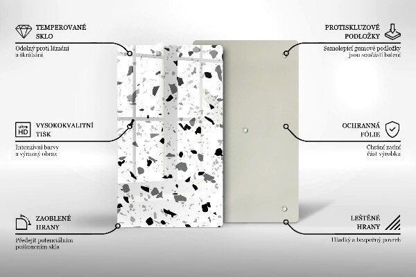 Placă protecție plita Gresie decorativa