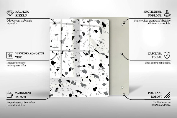 Placă protecție plita Gresie decorativa