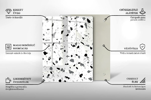 Placă protecție plita Gresie decorativa