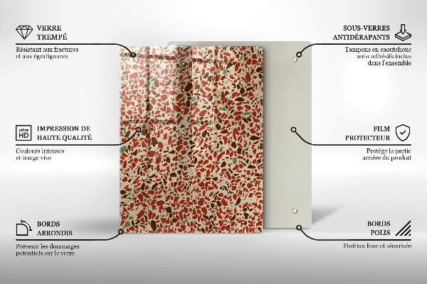 Placă protecție plita Gresie fină