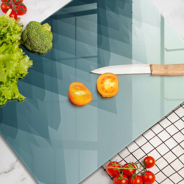 Placă din sticla protectie perete Munți abstracti