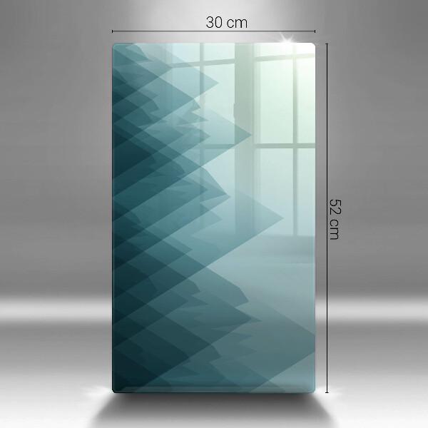 Placă din sticla protectie perete Munți abstracti