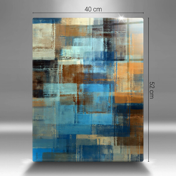 Placă din sticla protectie perete Fundal pictat