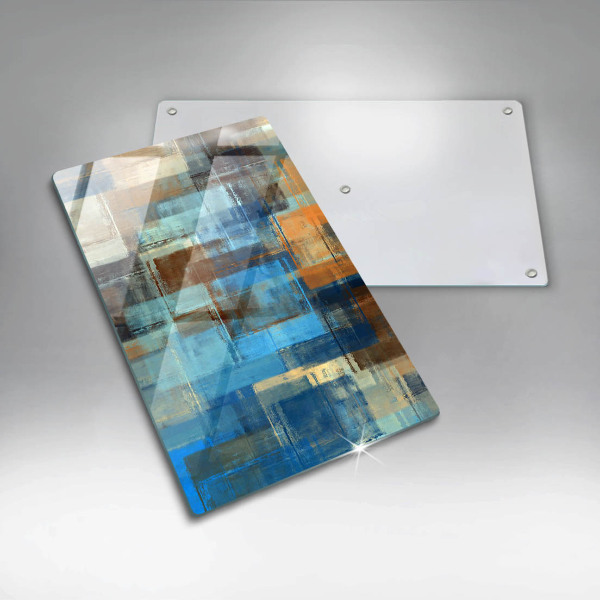 Placă din sticla protectie perete Fundal pictat