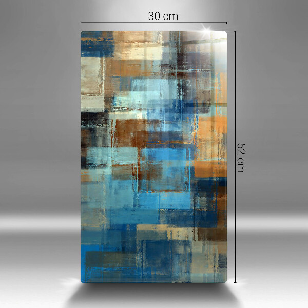 Placă din sticla protectie perete Fundal pictat