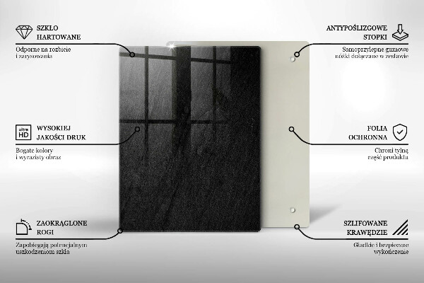 Placă din sticla protectie perete Textura stâncii