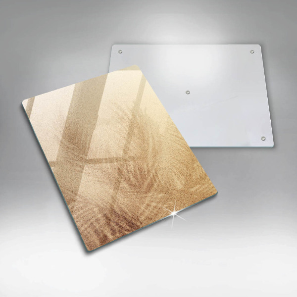 Placă din sticla protectie perete Vacanță pe plajă cu nisip