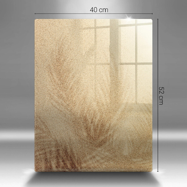 Placă din sticla protectie perete Vacanță pe plajă cu nisip