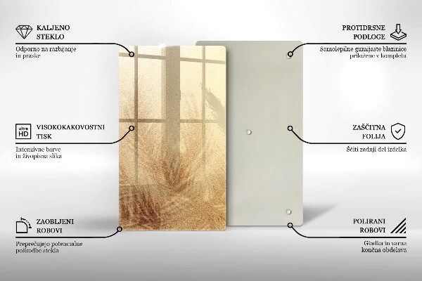 Placă din sticla protectie perete Vacanță pe plajă cu nisip