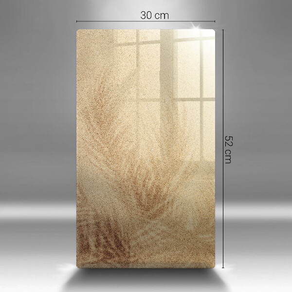 Placă din sticla protectie perete Vacanță pe plajă cu nisip