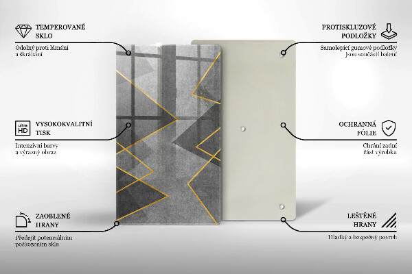 Placă protecție plita Forme ascuțite