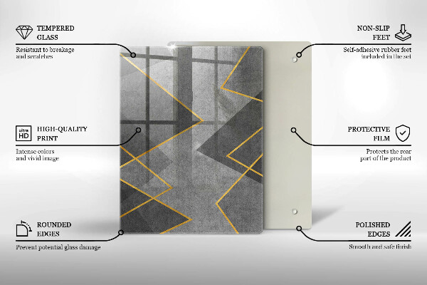 Placă protecție plita Forme ascuțite