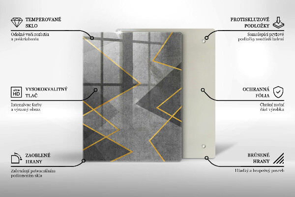 Placă protecție plita Forme ascuțite