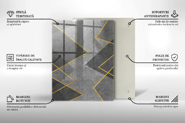 Placă protecție plita Forme ascuțite