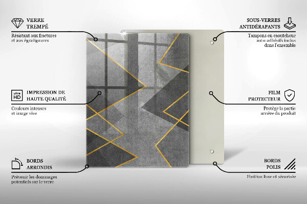 Placă protecție plita Forme ascuțite