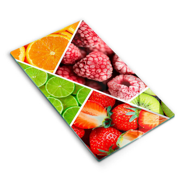 Placă protecție plita Fructe colorate