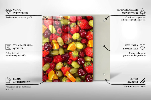Placă protecție plita Fructe de vară