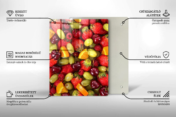 Placă protecție plita Fructe de vară
