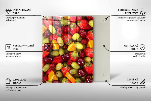 Placă protecție plita Fructe de vară